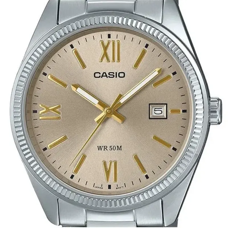 Casio MTP-1302DD-9AV & LTP-1302DD-4A2V Couple's Analog Watch Set